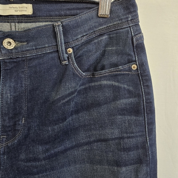Levi's Perfectly Slimming 512 Bootcut W31 L29 - Picture 7 of 12